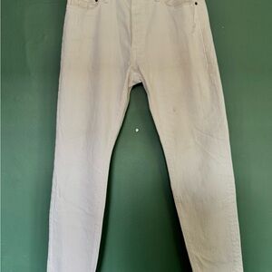 Abercrombie & Fitch White Skinny Jeans